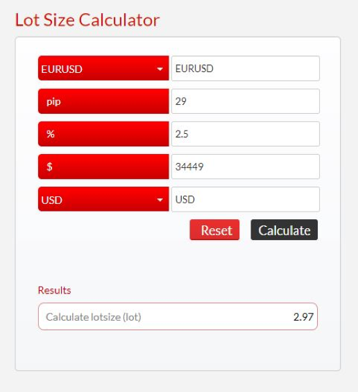 Forex mini lot calculator