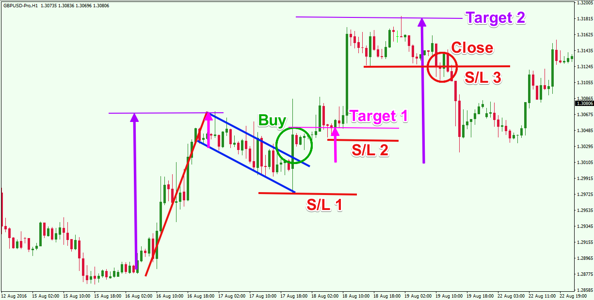 How to Trade Bearish and the Bullish Flag Patterns Like a ...