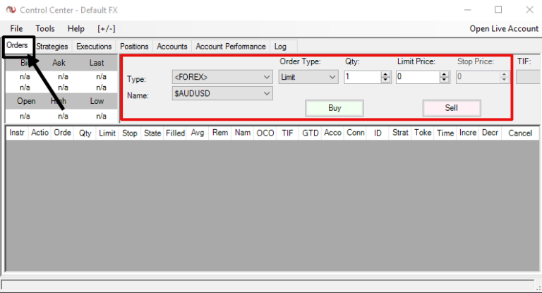 A Tutorial On Using The Ninjatrader Forex Trading Platform Forex A Tutorial On Using The Ninjatrader Forex Trading Platform Forex